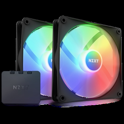 Nzxt RF-C14DF-B1 NZXT F140 RGB Core. Tipo: Ventilador, Diámetro de ventilador: 14 cm, Velocidad de rotación (mín.): 500 RPM, Velocidad de rotación (máx.): 1800 RPM, Nivel de ruido (baja velocidad): 20 dB, Nivel de ruido (alta velocidad): 32,5 dB, Máximo flujo de aire: 89,48 cfm, Presión de aire mínima: 0,94 mmH2O, Presión máxima de aire: 3,39 mmH2O, Tipo de soporte: Rodamiento dinámico fluido (FDB). Color del producto: Negro