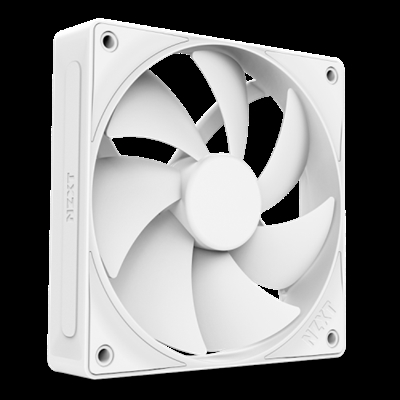 Nzxt RF-P12SF-W2 NZXT RF-P12SF-W2. Tipo: Ventilador, Velocidad de rotación (mín.): 500 RPM, Velocidad de rotación (máx.): 2000 RPM, Máximo flujo de aire: 73,47 cfm, Presión máxima de aire: 4,5 mmH2O. Ancho: 120 mm, Profundidad: 25 mm, Altura: 120 mm. Color del producto: Blanco