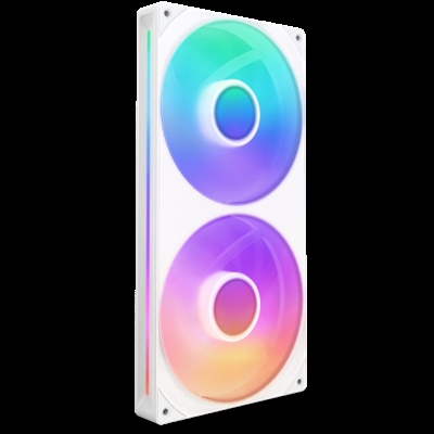 Nzxt RF-U28HF-W1 NZXT RF-U28HF-W1. Tipo: Ventilador, Velocidad de rotación (mín.): 500 RPM, Velocidad de rotación (máx.): 2000 RPM, Máximo flujo de aire: 98,61 cfm, Presión máxima de aire: 3,2 mmH2O. Ancho: 140 mm, Profundidad: 26 mm, Altura: 280 mm. Color del producto: Blanco