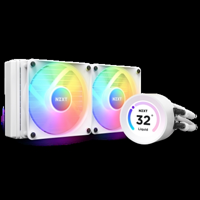 Nzxt RL-KR24E-W1 NZXT Kraken Elite 240 RGB. Tipo: Sistema de refrigeración líquida todo en uno, Diámetro de ventilador: 12 cm, Máximo flujo de aire: 78,86 cfm, Presión máxima de aire: 2,57 mmH2O. Color del producto: Blanco