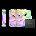 Nzxt RF-D12TF-W1 - NZXT F120 RGB DUO Triple Pack. Tipo: Ventilador, Diámetro de ventilador: 12 cm, Velocidad 