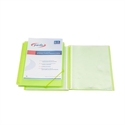 Pardo 844004 - Carpeta De Fundas Espiral Tamaño Folio Fabricada En Polipropileno Color Verde. Portada Per