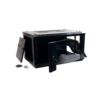 Pepegreen RAC-04660-ST ARMARIO RACK PEPEGREEN 19 4U 60X60 ACERO NEGRO 4U 60X60X28CM MURAL