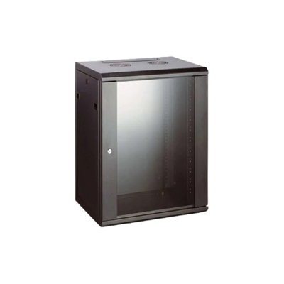Pepegreen RAC-12660-ST ARMARIO RACK PEPEGREEN 19 12U 60X60 ACERO NEGRO 12U 60X60X64CM MURAL