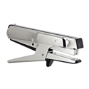Petrus 44757 - Grapadora De Tenaza Metalica De Color Cromado. Es Compatible Con Grapas 23/6. Profundidad 