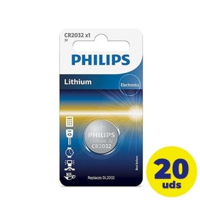 Philips CR2032/01B 20U 