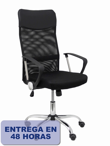 Piqueras-Y-Crespo 31DBNE Silla Gontar Respaldo Malla Negro Asiento Negro - Tipología: Operativa; Color: Negro; Cantidad Por Paquete: 1