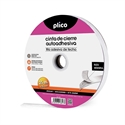 Plico 13317 - Rollo De 25M De Cinta De Cierre Autoadhesiva/Hembra En Color Blanco
