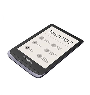 Pocketboo PB632-J-WW Pocketbook Touch Hd3-Mettalic Grey