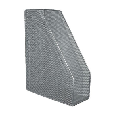 Poessa 317378 Revistero Metalico De Rejilla 10X295X215Cm Cromado.