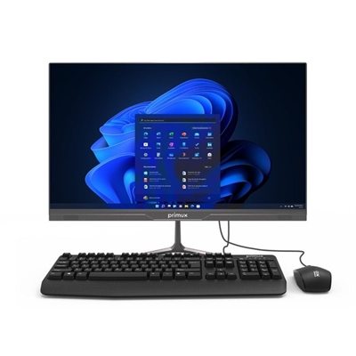 Primux PTA2404GW11P8GB Diseñado Para Seguir El Ritmo De Tu Día A Día. El All In One 2404F De Primux Proporciona Una Gran Experiencia De Uso Que Destaca Gracias A Su Gran Rendimiento Y A Su Almacenamiento Ultrarrápido. Acompañado Por Un Diseño Elegante Y Moderno, Este Ordenador Todo En Uno Está Preparado Para Adaptarse A Tus Necesidades Y Ayudarte A Superar Los Retos De La Vida Diaria. Características Sin Límites Y Listo Para Que Todo Fluya: Detrás De Su Apariencia Elegante Y Moderna, Este Primux All In One 2404F Reúne Un Procesador Intel Celeron N4020, 8Gb De Memoria Ram Y 28Gb De Almacenamiento Que Permiten Un Rendimiento Sobresaliente Y Una Fluidez Sin Igual. Para Estudiar, Para Trabajar O Para Divertirte, &Iexcl,Este Equipo Está Preparado Para Todo! Para Ver Cada Detalle De La Vida En Full Hd: Gracias A Su Pantalla Full Hd De 23.8 Y A Su Resolución De 920 X 080 Px, Podrás Trabajar Y Estudiar De Manera Cómoda Y Sin Dañar Tu Vista. También Es Perfecta Para Reproducir Todo Tipo De Contenido Multimedia, Apreciando Cada Detalle Y Viviendo Cada Experiencia Audiovisual Como Nunca Antes. &Iexcl,Dale Al Play! La Comodidad Hecha Ordenador: Además De Ocupar Un Mínimo Espacio, El Ordenador Todo En Uno 2404F De Primux Incluye Teclado, Ratón Y Dos Altavoces Integrados En Su Pantalla Para Completar La Experiencia De Uso Y Que No Tengas Que Preocuparte De Nada Más Que De Disfrutar. &Iexcl,Más Cómodo, Imposible! Especificaciones Primux Iox 2404F All In One Procesador Intel&Reg, Celeron&Reg, N4020 (2 Núcleos, Frecuencia Base De.0 Ghz, Frecuencia De Impulso 2.80 Ghz, 4 Mb Caché) Gráficos Intel&Reg, Uhd Graphics 600 Pantalla 23.8 Fhd 920*080Px Panel Va Thin Bezel Memoria Ram 8Gb So-Dimm Ddr4 Disco Duro 28Gb Ssd M.2 Sata X Slot Ampliable Ssd/Hdd Sata 2.5 Conexiones X Hdmi.4 X Combo Jack De 3,5Mm 4 X Usb 3.0 X Usb 2.0 X Ethernet Gigabit X Lector De Tarjetas Microsd Conectividad Wifi 802.Ac Bluetooth 5.0 Botones X Botón De Encendido X Botón De Reset Otros Teclado Y Ratón Incl. Acabado Plástico Color Negro Aio Color Negro Sistema Operativo Windows Pro Peso Y Medidas Peso Completo: 5.4 Kg Peso Del Equipo Con Peana: 2.85 Kg Medidas Completo: 62 X 47 X 6 Cm Medidas Del Equipo Con Peana: 54.2 X 40.6 X 4.2 Cm