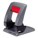 Rapid 24127301 - Taladro De Oficina Metalico Con Carcasa De Plastico De Color Negro Y Base De Goma. Zona De