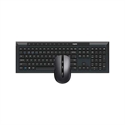 Rapoo 14203 - PACK RATON+TECLADO WIRELESS RAPOO 8210M BLACK BT 5.0 2.4GHZ QWERTY TECL.NUM USB PILA AA