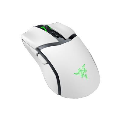 Razer RZ01-04660200-R3G1 Diseño liviano de 74 g para deslizamientos rápidos y control cómodo. Sensor óptico Razer Focus Pro 30K para la mejor precisión de su clase. Razer Hyper Speed ??Wireless para juegos de alto rendimiento y baja latencia..Iluminación Chroma de 11 zonas con Underglow Impulsada por Razer Chroma RGB.Razer Optical Mouse Switches Gen-3 para una durabilidad y velocidad inigualables.Conectividad y potencia versátiles Bluetooth, carga tipo C y compatible con cargadores Qi.