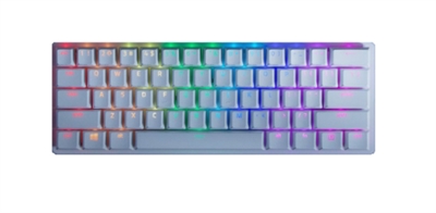Razer RZ03-03390300-R3M1 Razer Huntsman Mini. Formato del teclado: Mini. Estilo de teclado: Derecho. Interfaz del dispositivo: USB, Diseño de teclado: QWERTY, Uso recomendado: Juego. Color del producto: Blanco
