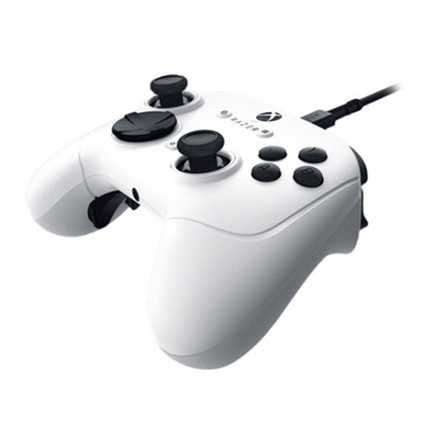 Razer RZ06-05210200-R3M1 Razer Wolverine V3 Tournament Edition. Tipo de dispositivo: Gamepad, Plataformas de juego soportadas: PC, Xbox Series S, Xbox Series X, Tecnología de control para juegos: Analógico. Tecnología de conectividad: Alámbrico, Interfaz del dispositivo: USB. Color del producto: Blanco, Longitud de cable: 3 m. Fuente de energía: Batería, Autonomía: 20 h. Sistema operativo Windows soportado: Windows 11 x64
