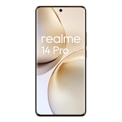 Realme 631011005073 realme 14 Pro 5G. Diagonal de la pantalla: 17,2 cm (6.77), Resolución de la pantalla: 2392 x 1080 Pixeles. Familia de procesador: MediaTek Dimensity. Capacidad de RAM: 8 GB, Capacidad de almacenamiento interno: 256 GB. Resolución de la cámara trasera (numérica): 50 MP, Tipo de cámara trasera: Cámara doble. Capacidad de la tarjeta SIM: SIM doble. Sistema operativo instalado: Android 15. Capacidad de batería: 6000 mAh. Color del producto: Blanco. Peso: 179 g