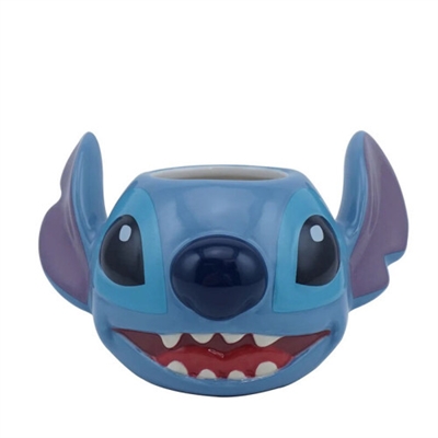 Redstring MUGSDC06 (Lilo & Stitch) Taza 3D cabeza Stitch 325 ml. No apto para lavavajillas ni microondas.