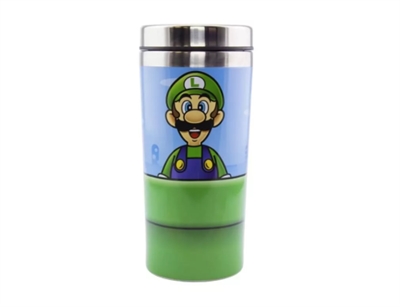 Redstring PP6349NN Paladone Super Mario Warp Pipe. Color del producto: Multicolor, Material de la cubierta: Acero inoxidable, Material interior: Acero inoxidable. Volumen: 450 ml, Peso: 300 g. Ancho del paquete: 81 mm, Profundidad del paquete: 81 mm, Altura del paquete: 184 mm. Longitud de la caja: 250 mm, Ancho de la caja principal: 240 mm, Alto de la caja principal: 320 mm