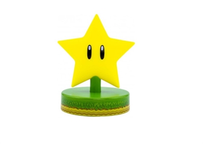 Redstring PP6361NNV2 La estrella de super mario viene bajo el nombre de las lámparas icon de paladone para alumbrar nuestro cuarto. este icónico objeto de nintendo tiene un diseño único espectacular.