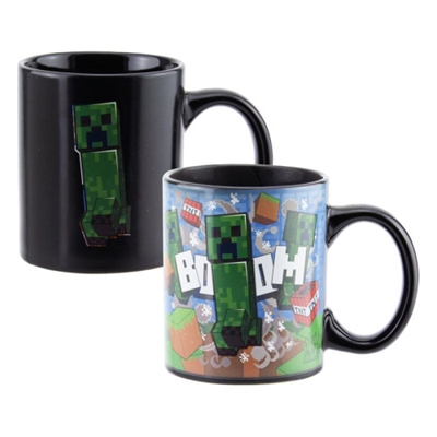 Redstring PP7975MCF Paladone Minecraft Creeper Heat Change Mug. Tipo: Sencillo, Volumen: 0,3 L, Color del producto: Multicolor. Cantidad por paquete: 1 pieza(s)