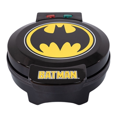 Redstring WM1-DCC-BM3-EU Batman Máquina de Gofres Batman con impresión del logo en el gofre. Enchufe Europeo.