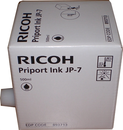 Ricoh 817219 500Ml (Caja 5 Cartuchos) Negro Tinta Ricoh Priport Jp-755/Jp-750