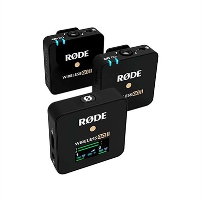 Rode WIGO-II MICROFONO RODE WIRELESS GO II DUAL USB-C TRS 50Hz OMNIDIRECTIONAL