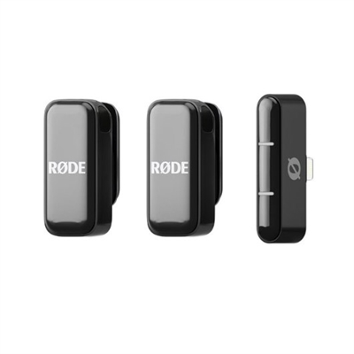 Rode WIMICROL MICROFONO WIRELESS RODE MICRO L BLACK LIGHTNING 21H BATTERY GAINASSIST 21DBA 73DB