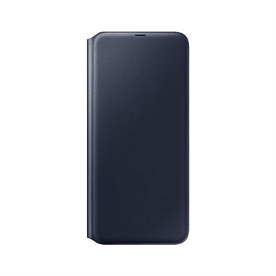 Samsung EF-WA705PBEGWW Wallet Cover A70 (2019)Black - Tipología Específica: Proteger Teléfono; Material: Policarbonado; Color Primario: Negro; Color Secundario: Azul; Dedicado: Sí; Peso: 56 Gr