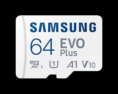 Samsung MB-MC64KA/EU Microsd Adaptador Evop 64Gb - Tipología: Micro Sd Xc; Capacidad: 64 Gb; Velocidad De Lectura Max: 130 Mb/S; Velocidad De Escritura Max: 120 Mb/S; Clase: 10