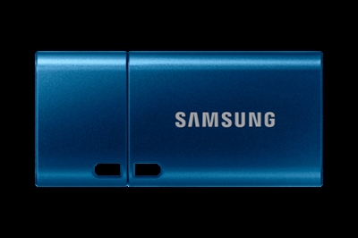 Samsung MUF-128DA/APC Pendrive 128Gb Usb 3.0 Usb C - Interfaz: Type C; Capacidad: 128 Gb; Velocidad Lectura: 400 Mb/S; Velocidad Escritura: 400 Mb/S; Color Primario: Azul