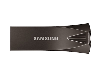 Samsung MUF-64BE4/APC Pendrive 64Gb Usb 3.0 Gray - Interfaz: Usb 3.1; Capacidad: 64 Gb; Velocidad Lectura: 300 Mb/S; Velocidad Escritura: 0 Mb/S; Color Primario: Gris