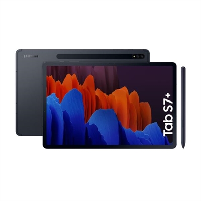 Samsung SM-T970NZKAEUB Samsung Tablet Galaxy Tab S7+,6GB,128GB,12.4,Wifi,13Mpx/8Mpx,Android, Negro,2Años