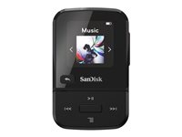 Sandisk SDMX30-016G-G46K SanDisk Clip Sport Go - Reproductor digital - 16 GB - negro