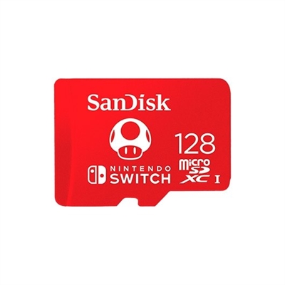 Sandisk SDSQXAO-128G-GNCZN Sandisktarjeta De Memoria Flash28 Gbuhs-I U3microsdxc Uhs-Ipara Nintendo Switch