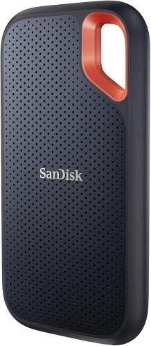 Sandisk SDSSDE61-2T00-G46W SanDisk 2TB Extreme SSD portátil, USB-C USB 3.2 Gen 2, Memoria de estado sólido NVMe externa, hasta 1050 MB/s, Clasificación IP65 de resistencia al agua y al polvo.
