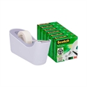 Scotch 7100180402 - Dispensador De Sobremesa C18 Color Lavanda Base Con Peso Antideslizante. Cinta Adhesiva Id