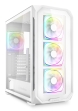 Caja Gaming Atx Sharkoon Ak5g Rgb 4Xvent 120Mm 3Xusb Sn Fuente Blanco