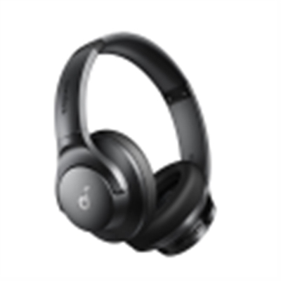 Soundcore A3004G11 Cancelación activa de ruido, 30 horas de reproducción, audio de alta resolución, graves intensos, auriculares inalámbricos supraaurales para viajes, trabajo y más- Audio de alta resolución : Tonos medios equilibrados, agudos nítidos y nuestra exclusiva tecnología BassUp con controladores de audio de 40 mm para una reproducción de sonido de alta resolución profunda e intensa. El audífono Soundocore Q20 cubre frecuencias de hasta 40 kHz.- Cancelación activa de ruido : Reduce eficazmente hasta el 90% de todo el ruido externo, como el de automóviles y aviones, gracias a sus 4 micrófonos ANC de alta sensibilidad incorporados. Este audífono es ideal para escuchar música mientras viajas o estás en ambientes ruidosos- Más Bajo!: Nuestra exclusiva tecnología BassUp analiza el perfil de sonido en tiempo real y aumenta automáticamente las frecuencias bajas en un 43%. Escucha más, ¡siente más!- Música sin parar : ¡Disfruta de 30 horas de reproducción inalámbrica en modo ANC o incluso 60 horas de reproducción en modo estándar! ¡Y cuando tengas prisa, tus auriculares se cargarán para 4 horas de música en 5 minutos!- La comodidad es lo primero : Las almohadillas de espuma suave y aterciopelada de los auriculares Q20, integradas en cuero suave, te brindan comodidad y flexibilidad. Las articulaciones giratorias de la diadema encuentran la posición ideal para la forma de tu cabeza.- Certificado TCO: para una mejor sostenibilidad.
