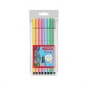 Stabilo 68/8-01 - Rotulador Con Tinta De Base De Agua Con Punta De Fibra Conica De 1 Mm Y Trazo De 1 Mm Acua