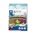Staedtler 185 CD36 - Lapices De Colores Staedtler Wopex Ecologico 36 Colores En Caja De Carton - Gradación: Sur