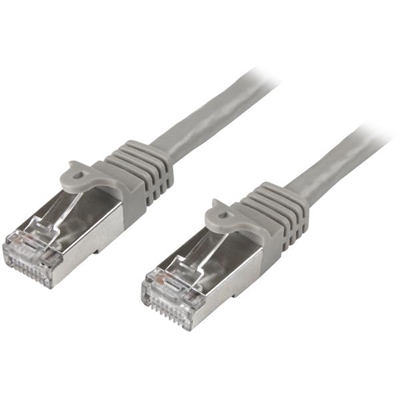 Startech N6SPAT3MGR Cable 3M Cat6 Ethernet Gris - Tipo Conector A: Rj-45; Tipo Conector B: Rj-45; Longitud: 3 Mt; Nº De Unidades Por Paquete: 1; Blindaje: S/Ftp; Color: Gris