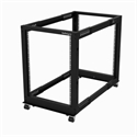 Startech 4POSTRACK15U - Rack De Marco Abierto 15U 4 Columnas Ajustable De 22 A 40In - Standard: 19''; Tipología: D