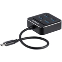 Startech HB31C4AB - Hub Usb-C De 4 Puertos Usb A - Número Puertos Usb: 4; Standard Usb: Usb 3.2 Gen 2 Superspe