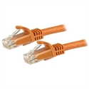 Cable 10M Naranja Red Gigabit Cat6 Ethernet Rj45 Snagless