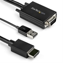 2M (6Ft.) Vga To Hdmi Adapter - Usb Audio - 1080P Resolution