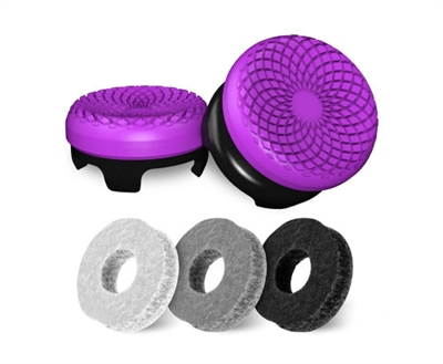 Steelseries 6100-XBX KontrolFreek Aim Boost Kit. Plataformas de juego soportadas: Xbox One, Xbox Series S, Xbox Series X, Tipo de producto: Botones analógicos, Color del producto: Púrpura. Cantidad por paquete: 2 pieza(s), Tipo de embalaje: Envase para colgar