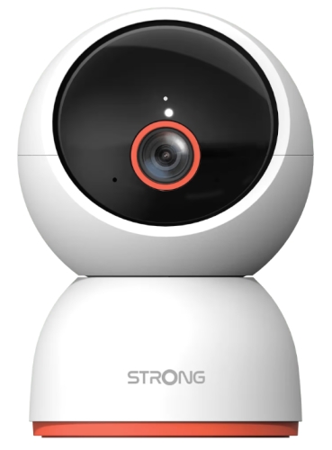 Strong SHC08IR0-W Presentamos nuestra solución de seguridad residencial: La cámara Smart Home Diseñada para mantener su hogar o negocio a salvo y seguro, cuenta con una impresionante gama de funciones para garantizar una vigilancia completa y un control perfecto.Su visión panorámica de 360° garantiza una cobertura completa, mientras que la detección inteligente de movimiento y personas filtra las falsas alarmas. De día o de noche, disfruta de imágenes nítidas con visión nocturna por infrarrojos. Comuníquese fácilmente con audio bidireccional y gestione su sistema desde cualquier lugar a través de nuestra intuitiva aplicación. Como es compatible con Wi-Fi de 2,4 GHz y 5 GHz, disfruta de una conectividad perfecta. Además, accede a las grabaciones en cualquier momento con el almacenamiento gratuito en la nube durante 7 días. No haga concesiones cuando se trate de la seguridad de su propiedad y de sus seres queridos. Invierta hoy mismo en la cámara Smart Home y disfrute de una seguridad, comodidad y tranquilidad inigualables. Consiga la suya ahora y experimente el futuro de la vigilancia.Fácil de usar con la aplicación- Controle su sistema de seguridad desde cualquier lugar con nuestra intuitiva aplicación. Arma/desarma tu cámara, visualiza transmisiones en directo y reproduce grabaciones desde la palma de tu mano.- 7 días de almacenamiento gratuito en la nube: Disfrute de un almacenamiento de vídeo sin complicaciones. Accede a las grabaciones en cualquier momento y lugar, sin preocuparte por el espacio.- Funciona con Wi-Fi 2.4G y 5G.Inteligente y eficiente- Vista panorámica de 360- Detección de movimiento y personas: Filtra las falsas alarmas y garantiza que solo se alerte de la actividad real, lo que aumenta la eficacia de la seguridad.- Audio bidireccional: Habla a través de la cámara con tu smartphone y escucha las respuestas en tiempo real.Imagen clara- Resolución de 5 MP: Disfruta de una claridad inigualable con una impresionante resolución de 4 MP, que captura cada detalle con precisión.- Visión nocturna por infrarrojos: De día o de noche, nuestra cámara ofrece imágenes nítidas gracias a su capacidad de visión nocturna por infrarrojos.