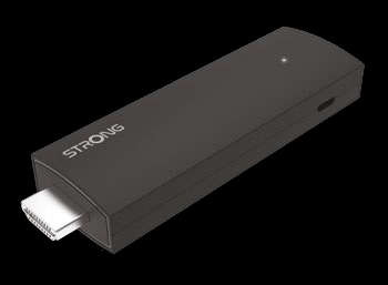 Strong SRT41 Strong SRT 41. Tipo HD: 4K Ultra HD, Sistema operativo instalado: Android, Máxima resolución de video: 3840 x 2160 Pixeles. Interfaz del dispositivo: HDMI, Tipo de conector HDMI: De tamaño completo, Wi-Fi estándares: 802.11a, 802.11b, 802.11g, Wi-Fi 4 (802.11n), Wi-Fi 5 (802.11ac). Fuente de energía: Adaptador de CA, Frecuencia de adaptador AC: 50/60 Hz, Voltaje de entrada de adaptador AC: 100 - 240 V. Color del producto: Negro. Capacidad de almacenamiento interno: 8 GB, Unidad de almacenamiento: Flash